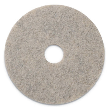 Americo® Combo Burnishing Pads, 20" Diameter, Tan, 5-carton freeshipping - TVN Wholesale